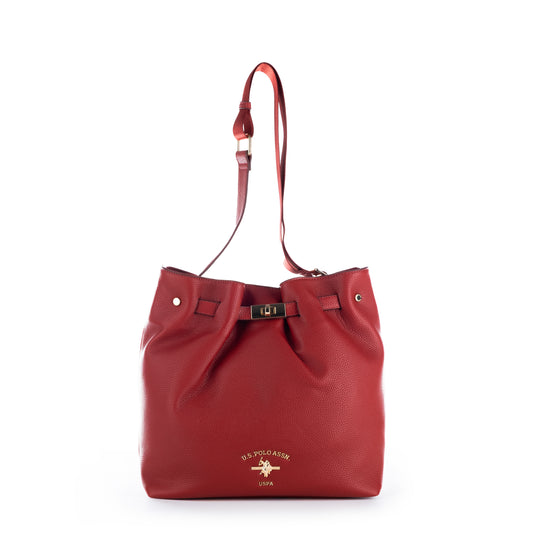 Bolsa Saco Us Polo Vermelha com Alça Ajustável