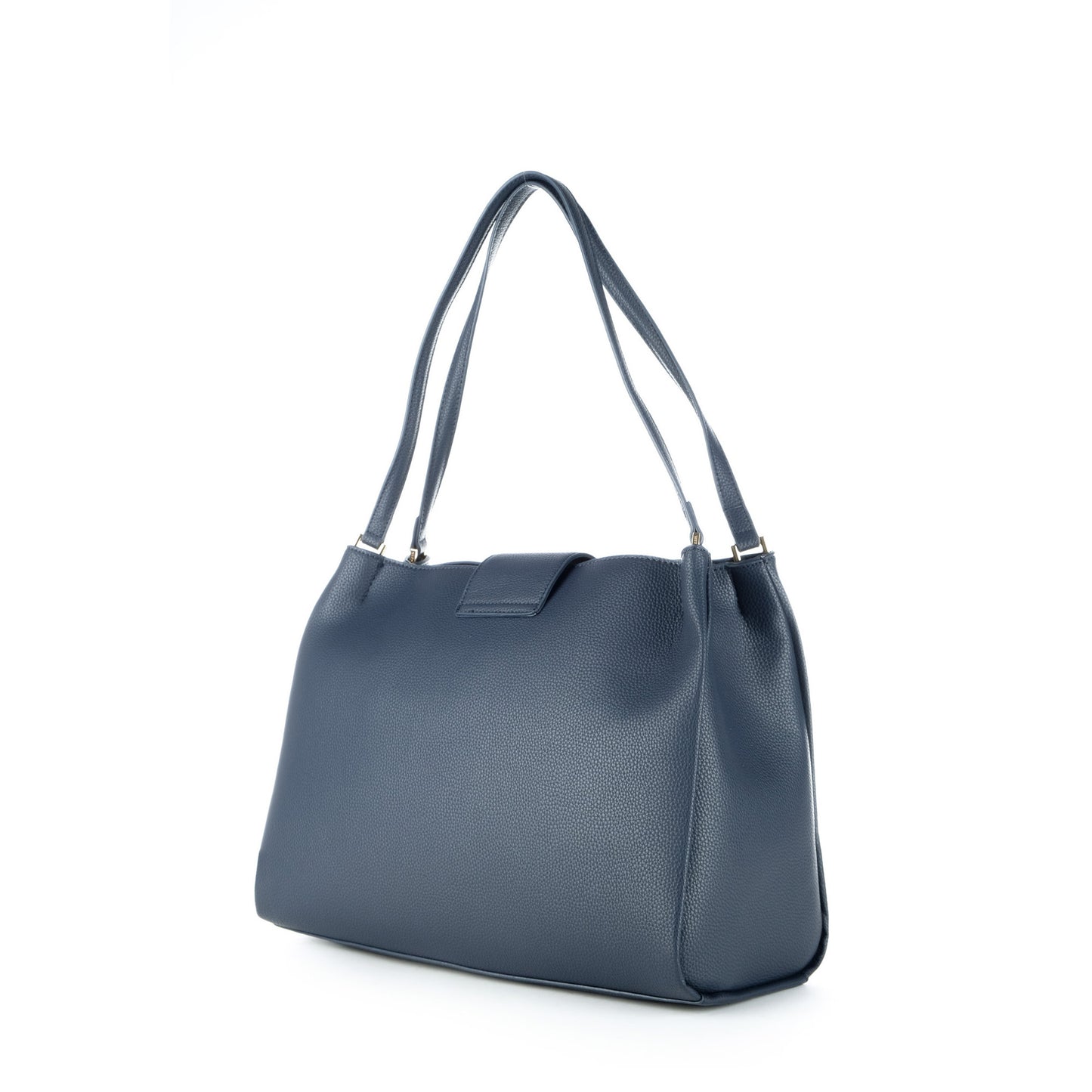 Bolsa de Ombro U.S. Polo Assn. Azul Escuro com Logótipo Dourado
