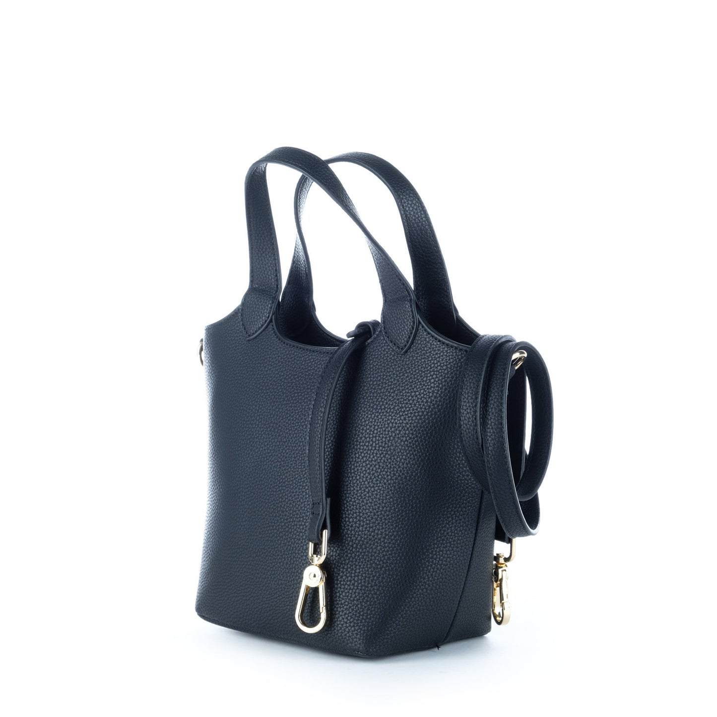 Bolsa Tote U.S. Polo Assn. Preta com Logótipo Dourado