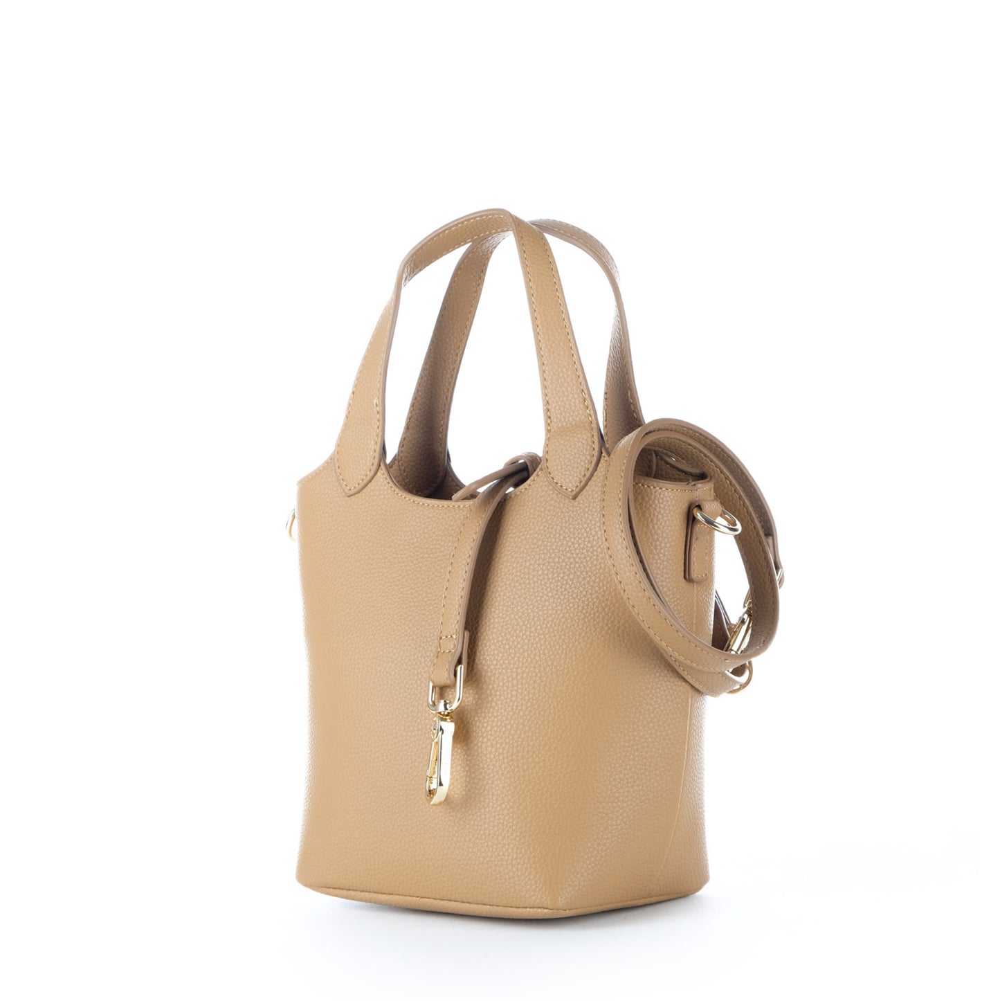 Bolsa Tote U.S. Polo Assn. Bege com Logótipo Dourado