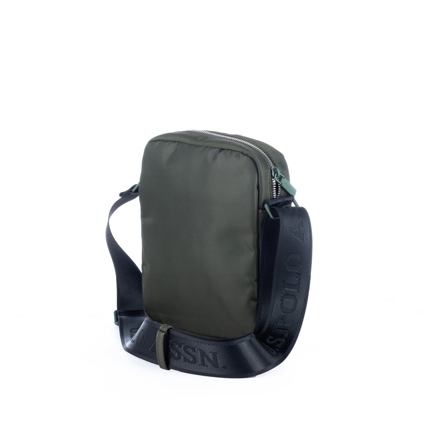 Bolsa Tiracolo Homem US Polo em Tecido Verde com Alça Ajustável