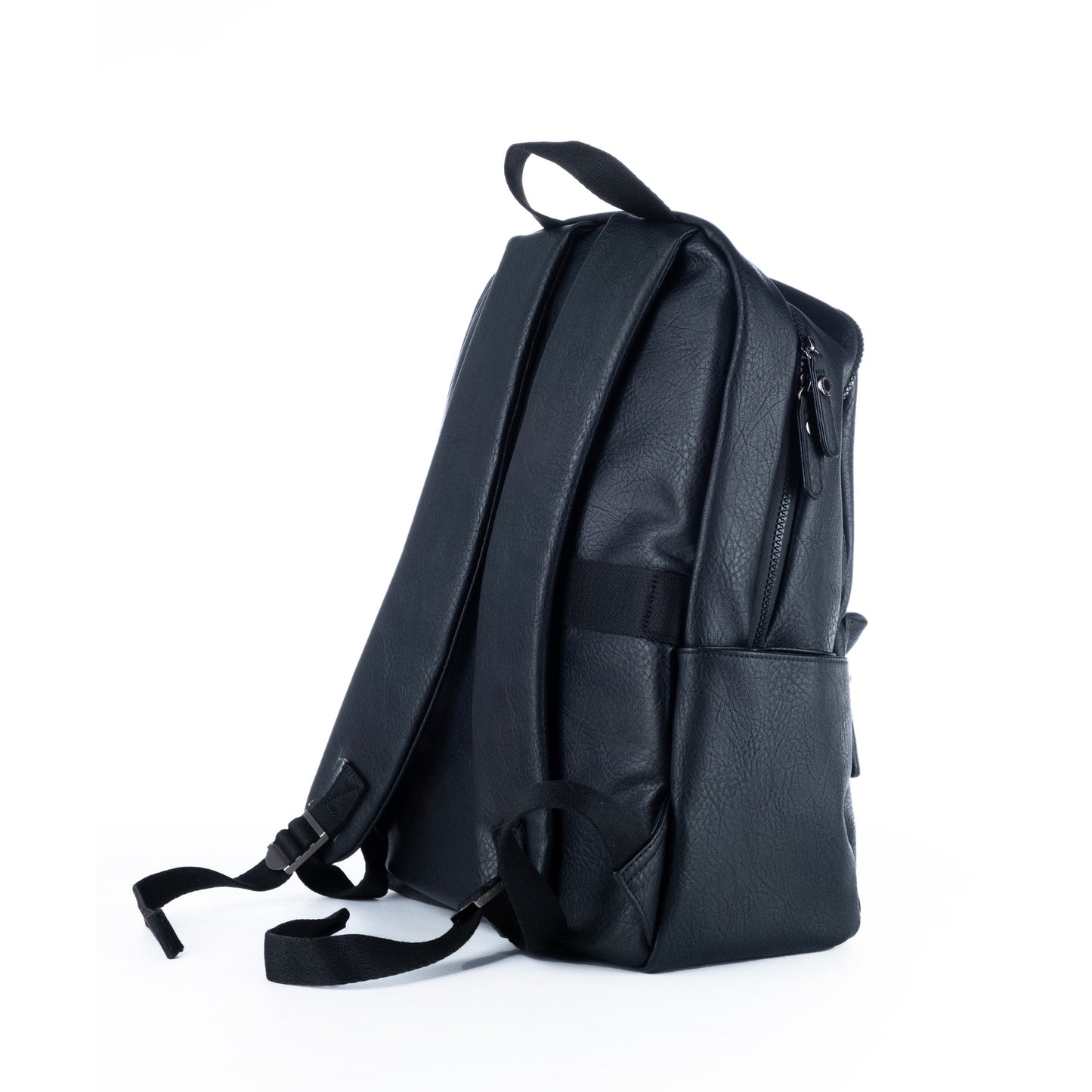 Mochila Unissexo US Polo em Pele Preta