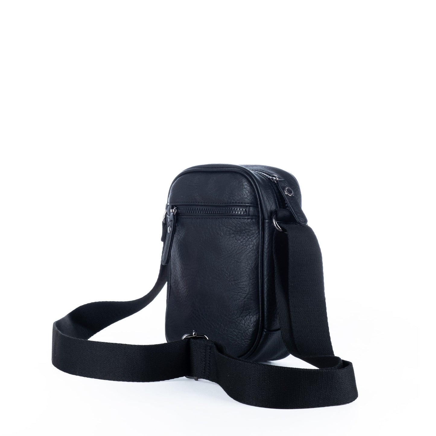 Bolsa Tiracolo Homem US Polo em Pele Preta
