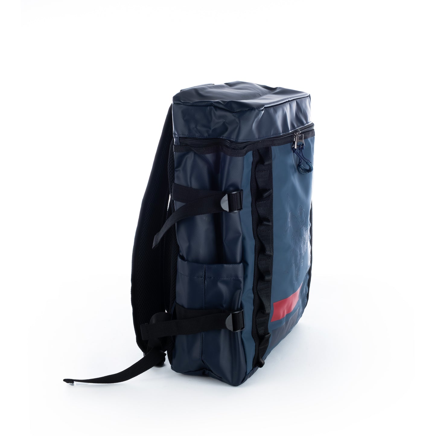 Mochila Homem Us Polo Azul com Detalhes Modernos