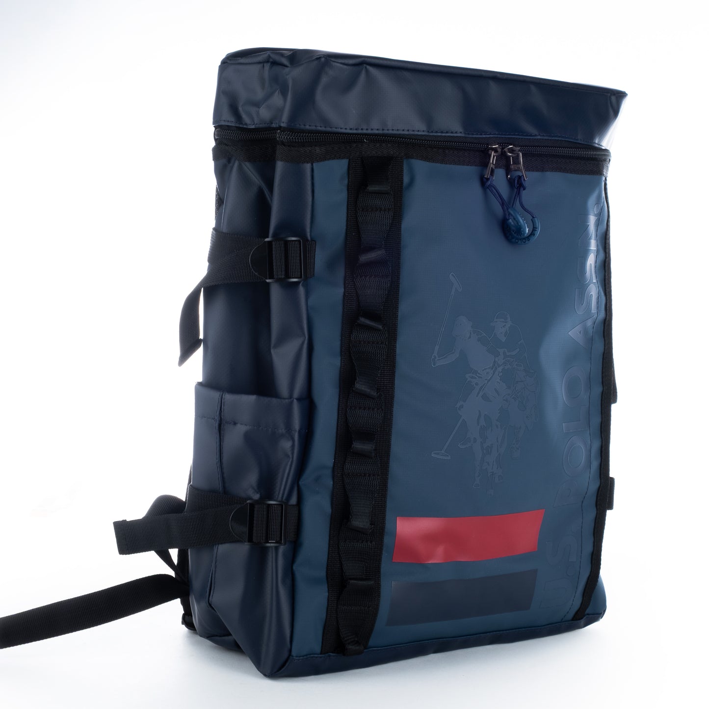 Mochila Homem Us Polo Azul com Detalhes Modernos