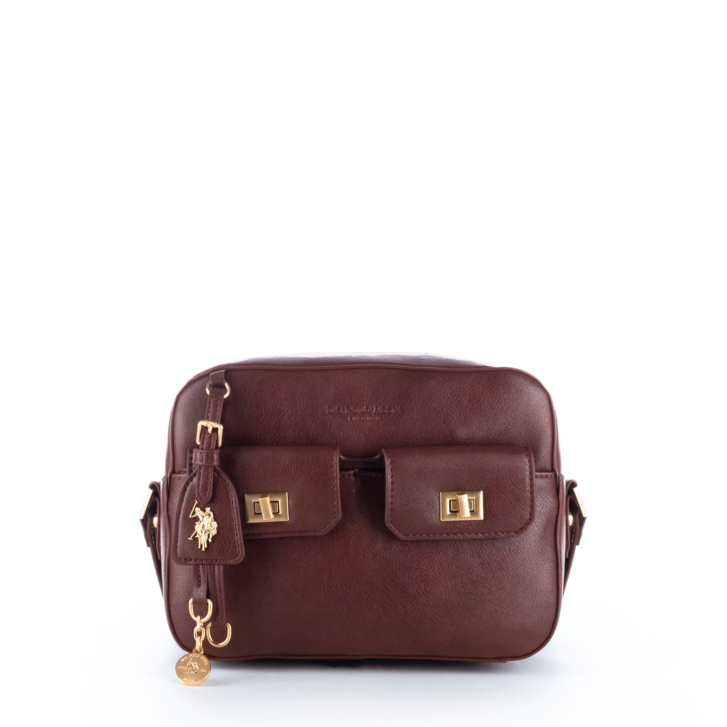 Bolsa Tiracolo US Polo Marrom - Elegância e Estilo