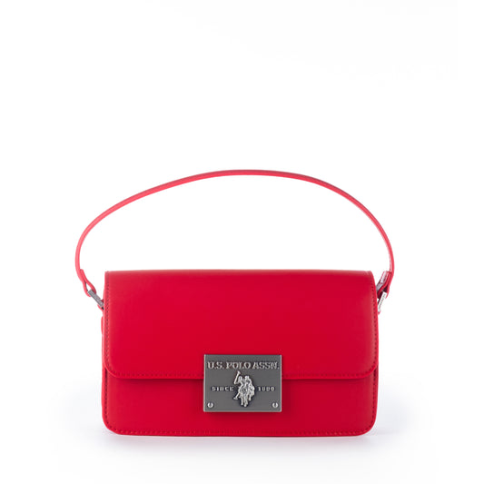 Bolsa Tiracolo Us Polo Vermelha Elegante