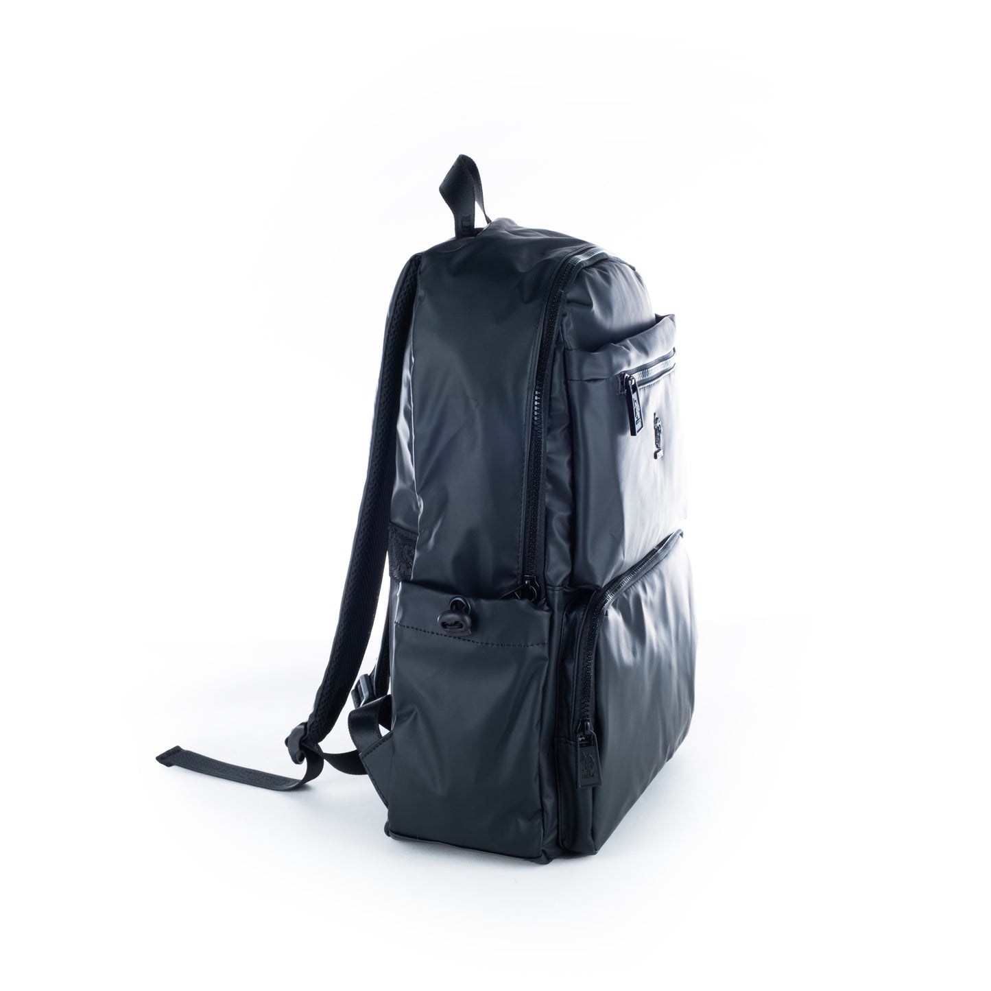 Mochila Homem U.S. Polo Assn. Preta com Bolsos Frontais e Fechos de Correr