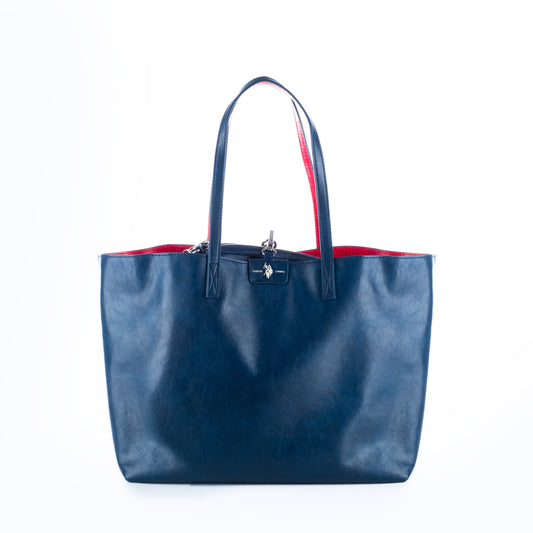 Bolsa Tote Mulher US Polo em Azul
