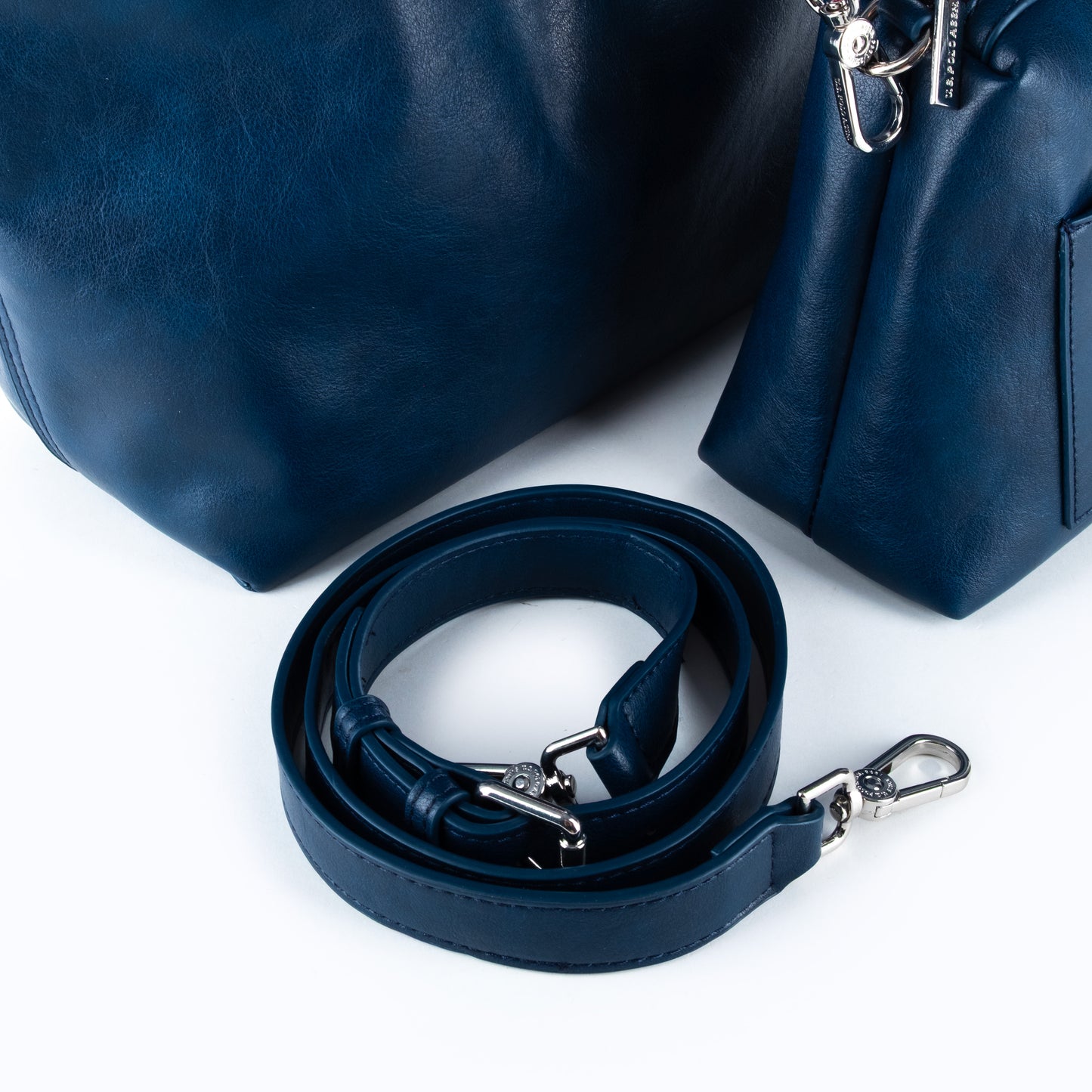 Bolsa Tote Mulher US Polo em Azul