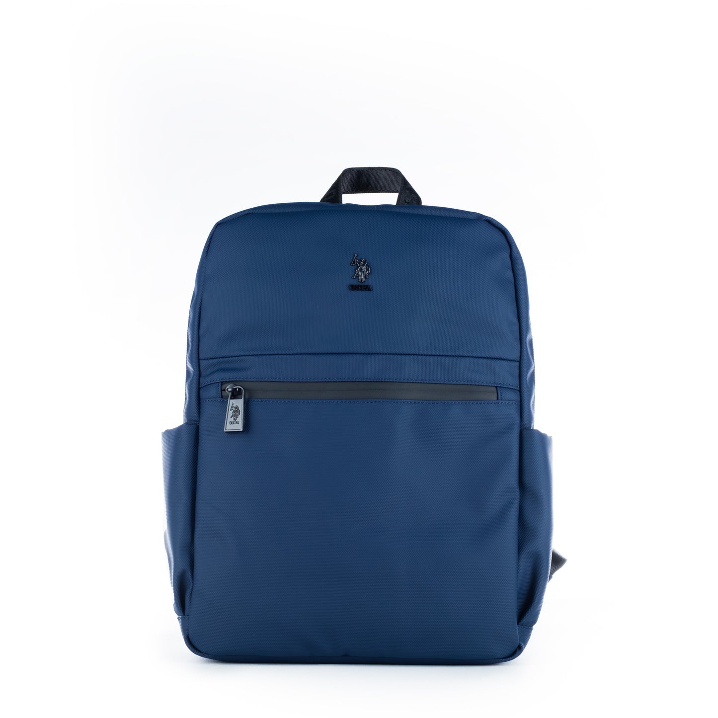 Mochila Homem U.S. Polo Assn. Azul Escuro com Bolso Frontal e Fecho de Correr