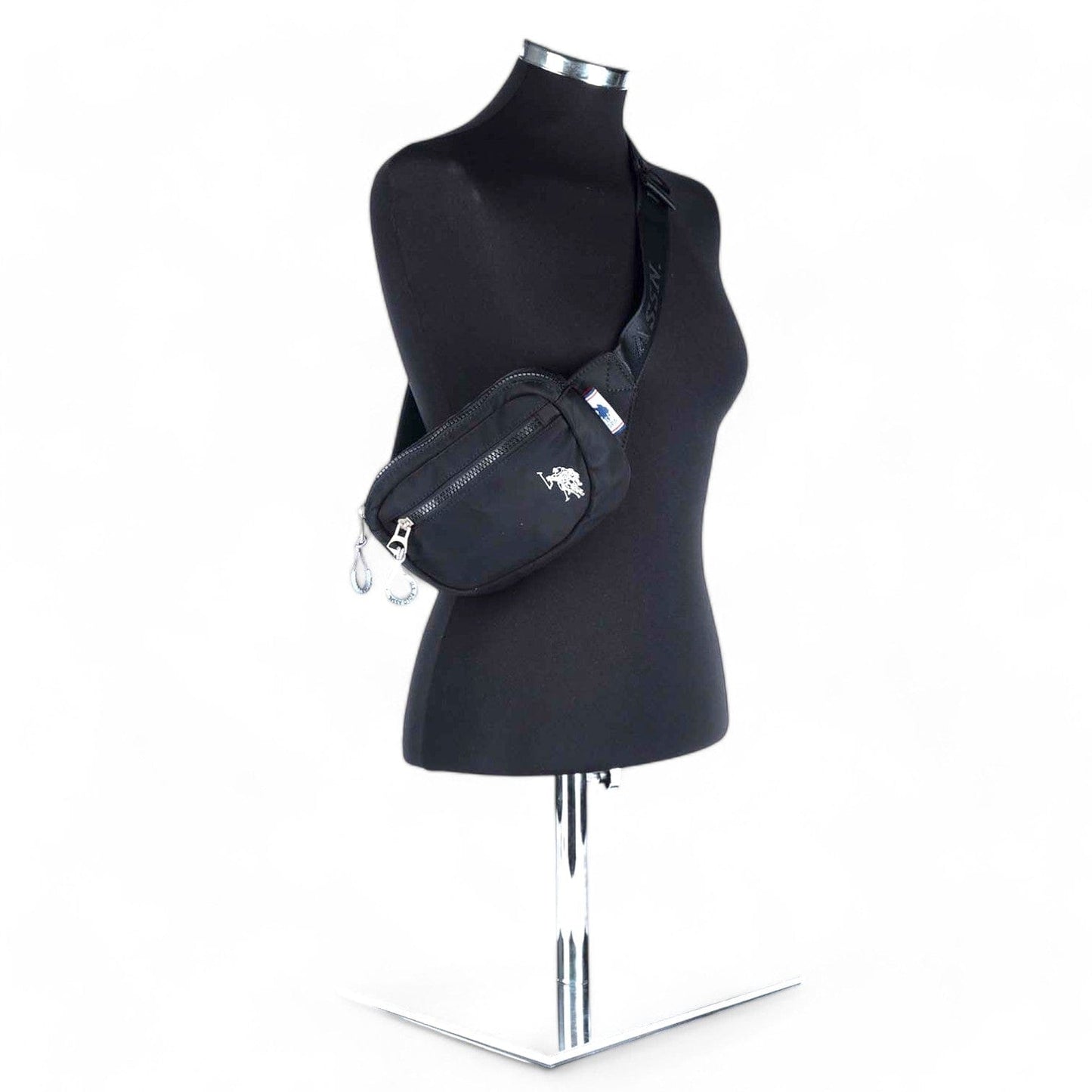 Bolsa Cintura Unisexo Us Polo Preta