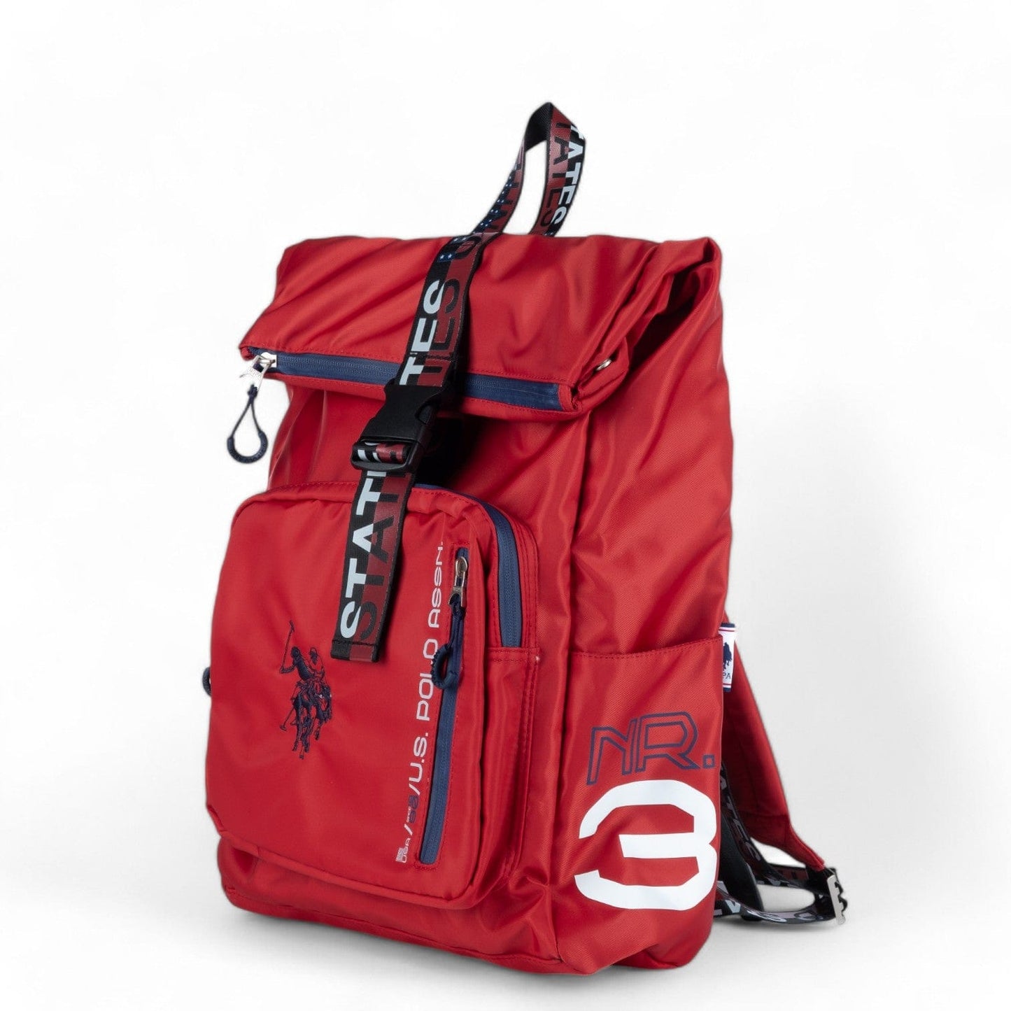 Mochila Unisexo US Polo em Vermelho