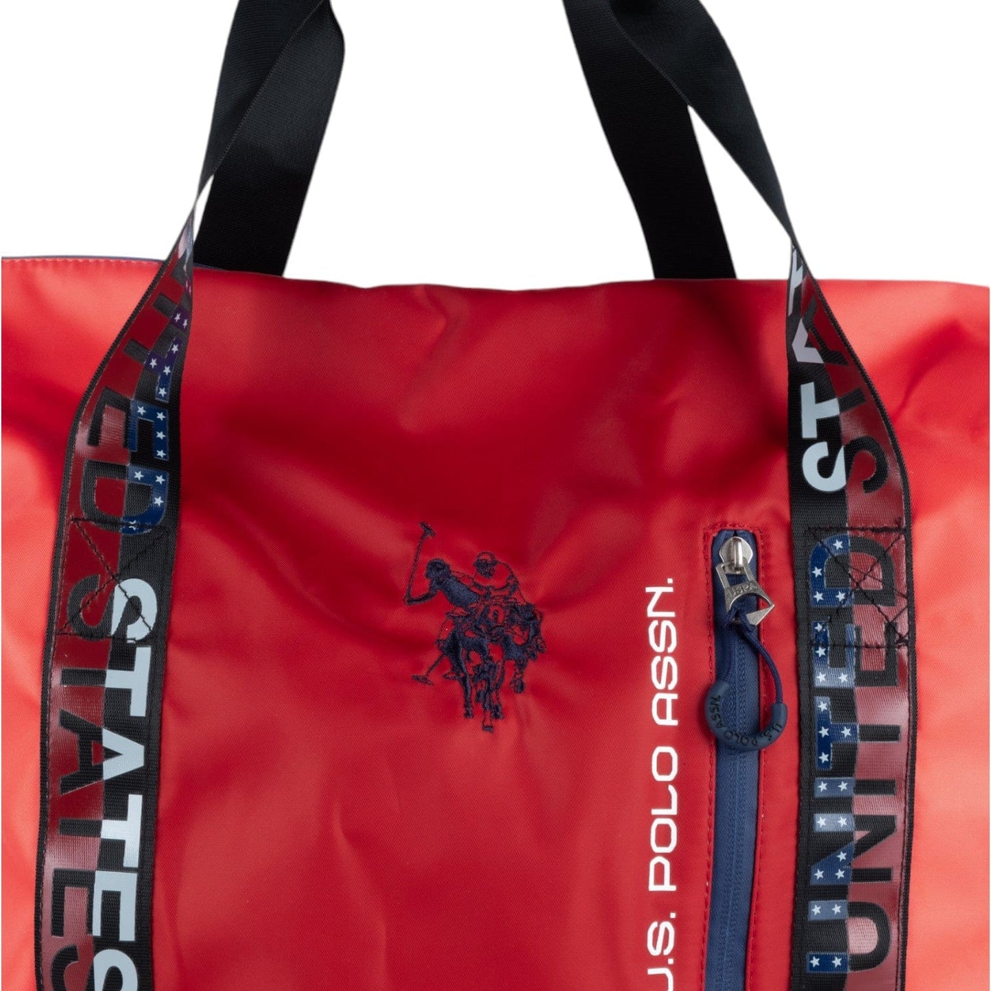 Pasta de Viagem Homem US Polo Vermelha com Detalhes Estilosos