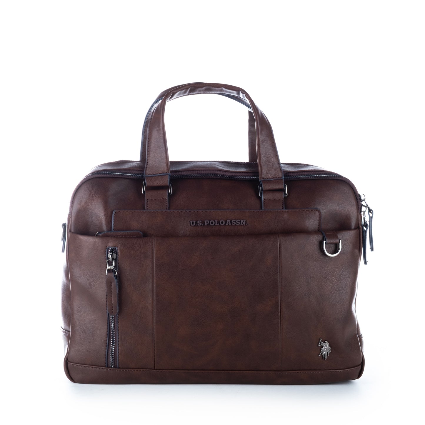 Pasta Homem Us Polo Marrom com Detalhes Elegantes