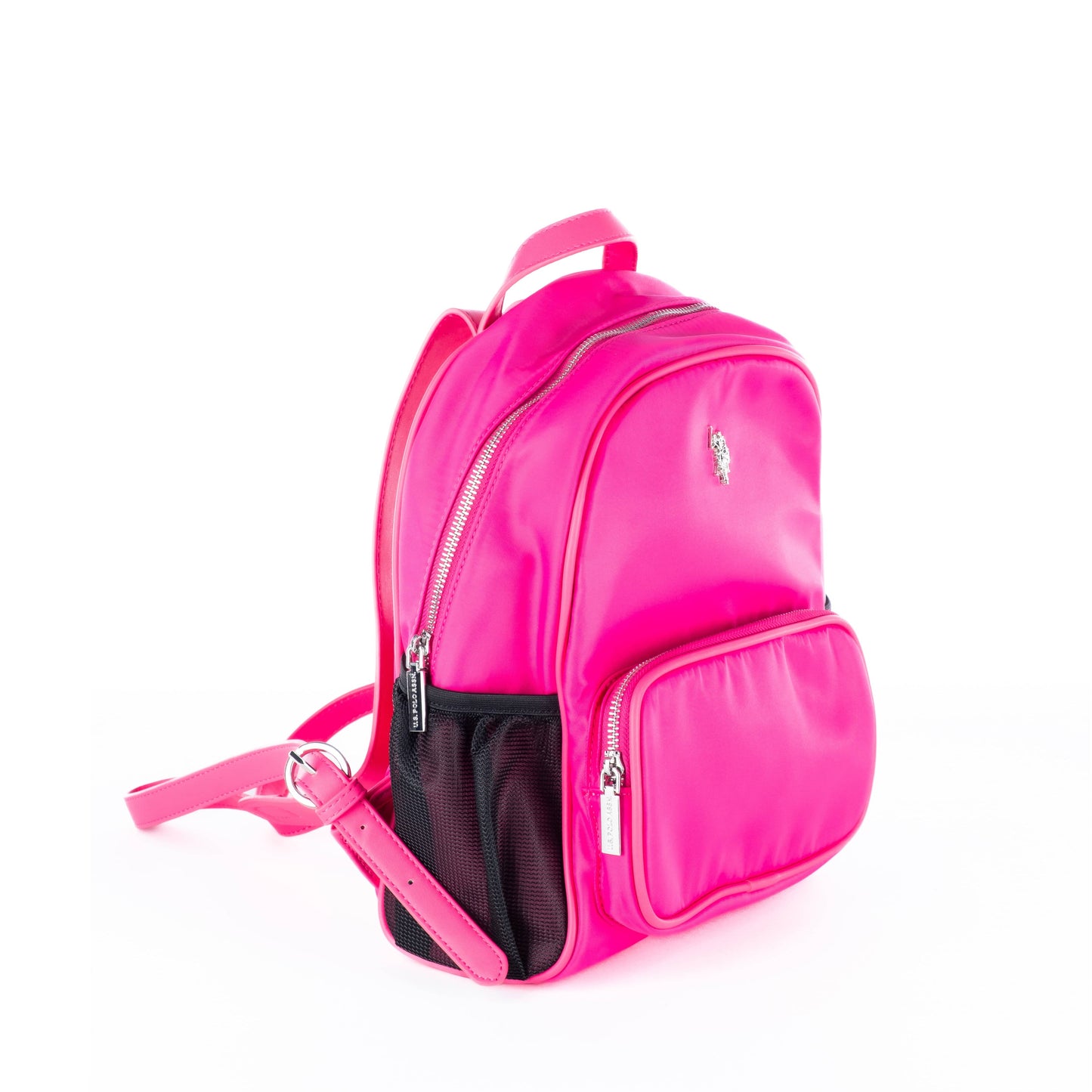Mochila Unisexo US Polo Rosa Vibrante – Moderna e Funcional