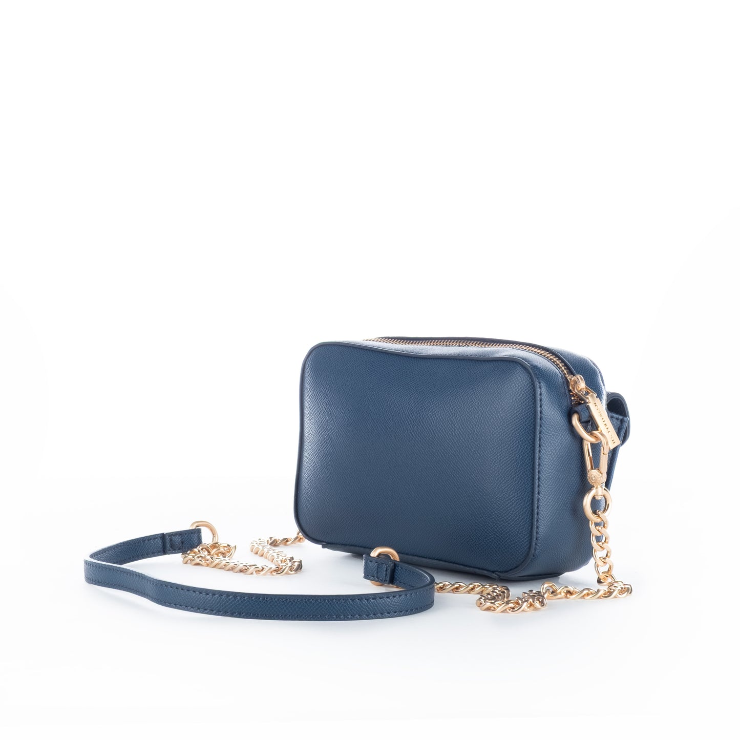 Bolsa Tiracolo Tiracolo US Polo Azul Detalhe Dourado