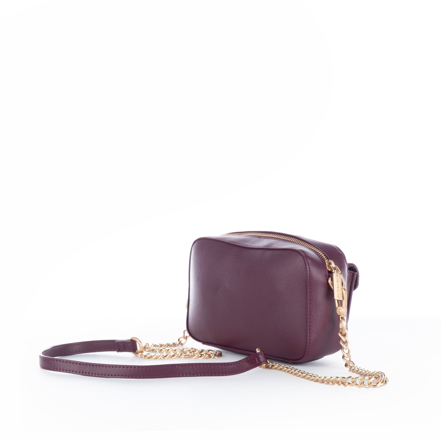 Bolsa Tiracolo US Polo Roxa com Detalhes Dourados