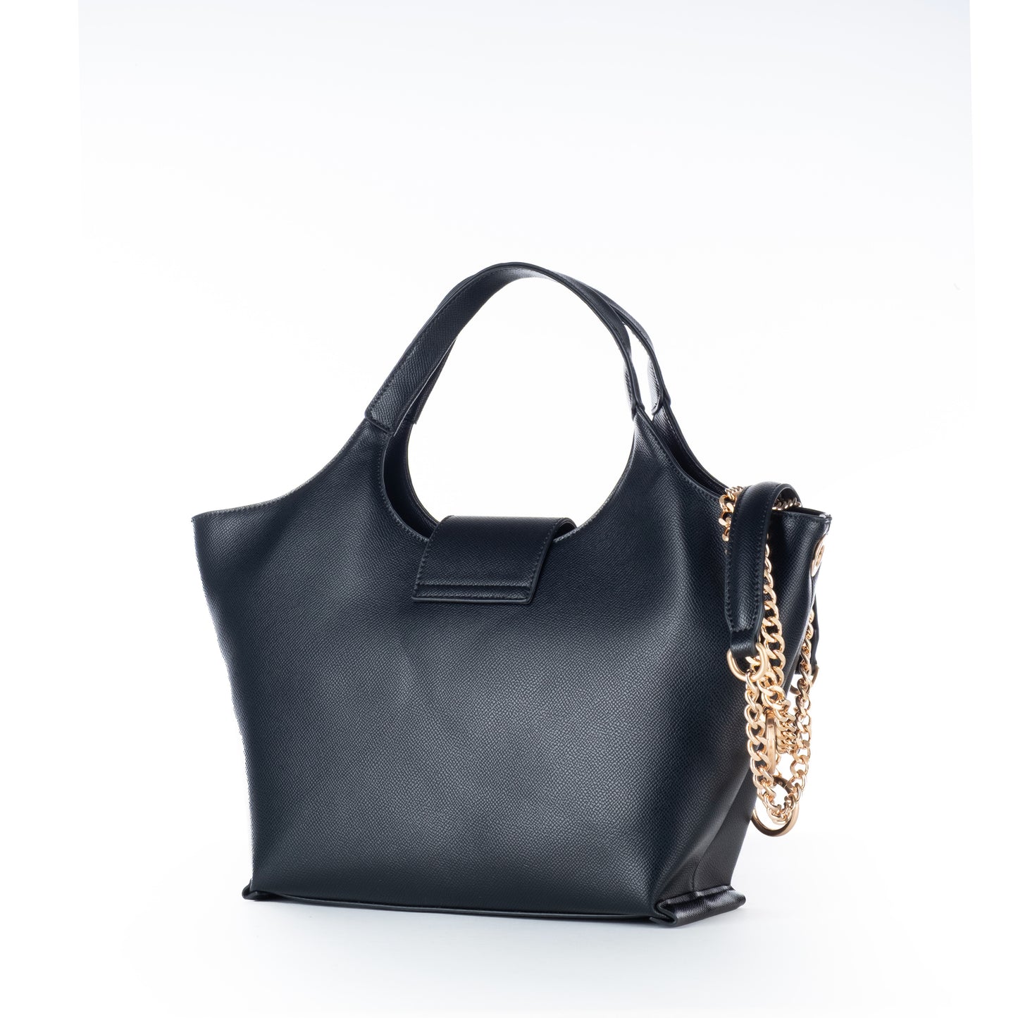 Bolsa de Ombro US Polo Azul-Marinho com Fecho Dourado