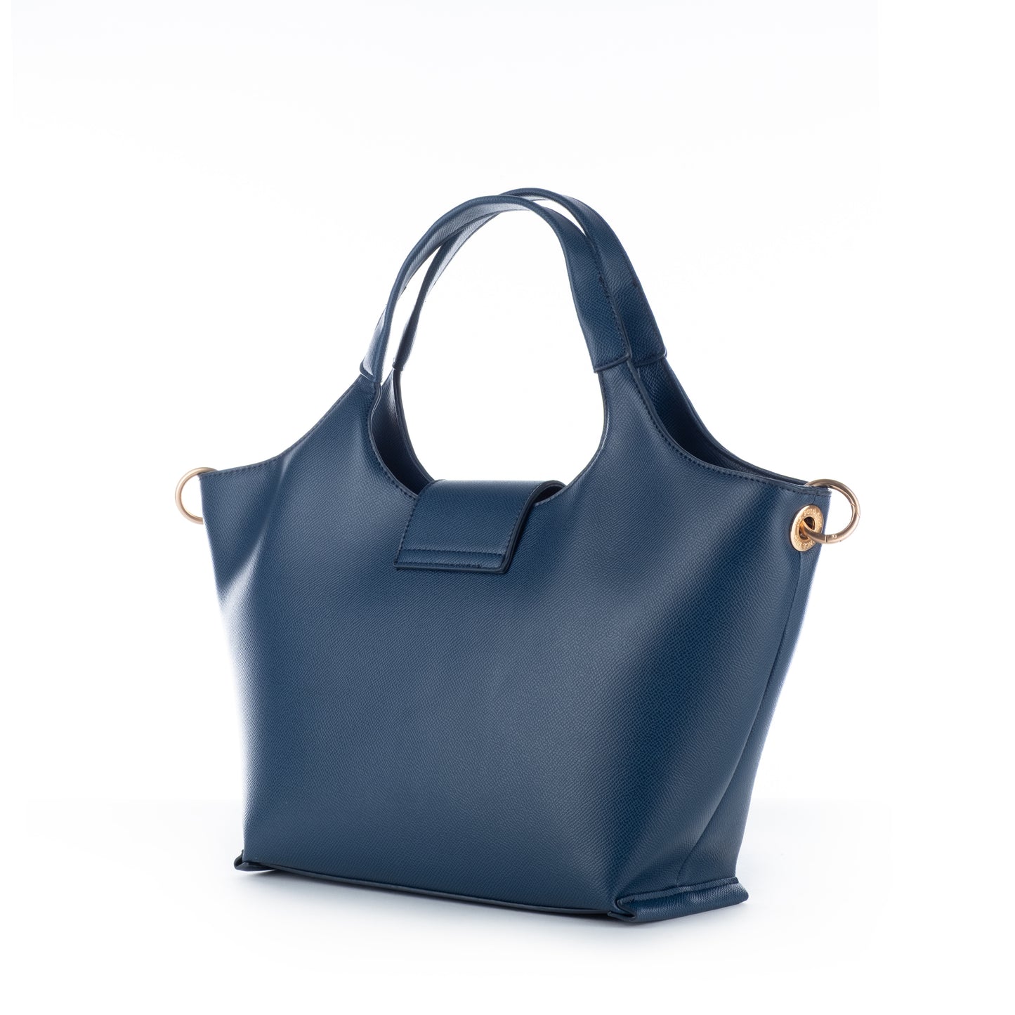 Bolsa de Ombro US Polo Azul Marinho com Detalhes Dourados