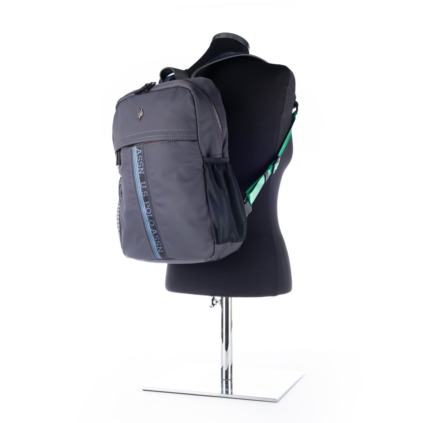Mochila Homem Us Polo Azul com Detalhes Modernos