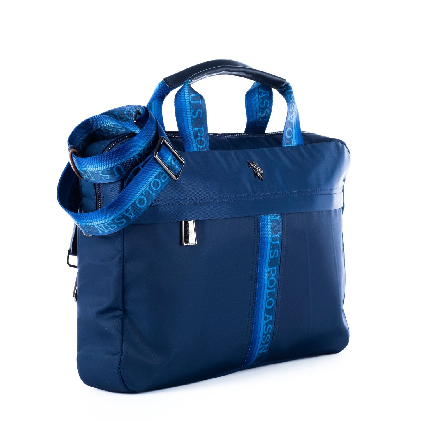 Pasta Homem Us Polo Azul Elegante com Detalhes