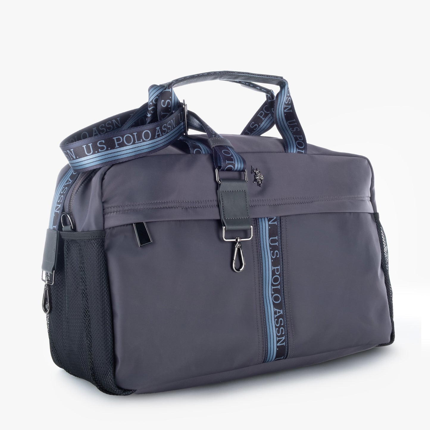 Saco Homem de Viagem US Polo Cinzento com Alça Personalizada