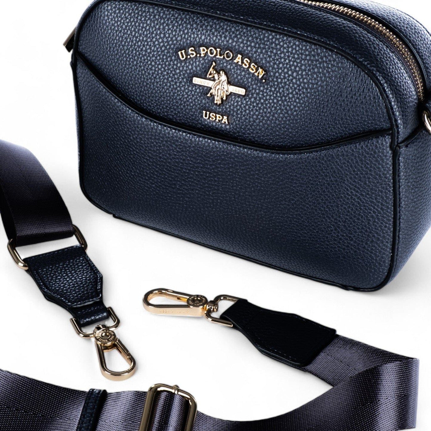Bolsa Tiracolo Us Polo Azul Marinho com Alça Ajustável
