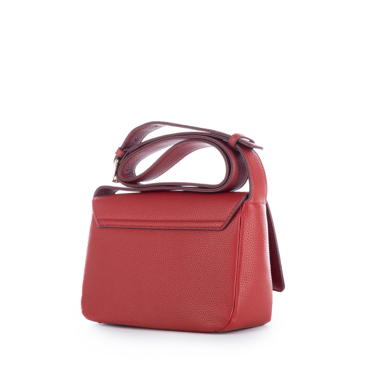 Bolsa Tiracolo Us Polo Vermelha Elegante em Couro