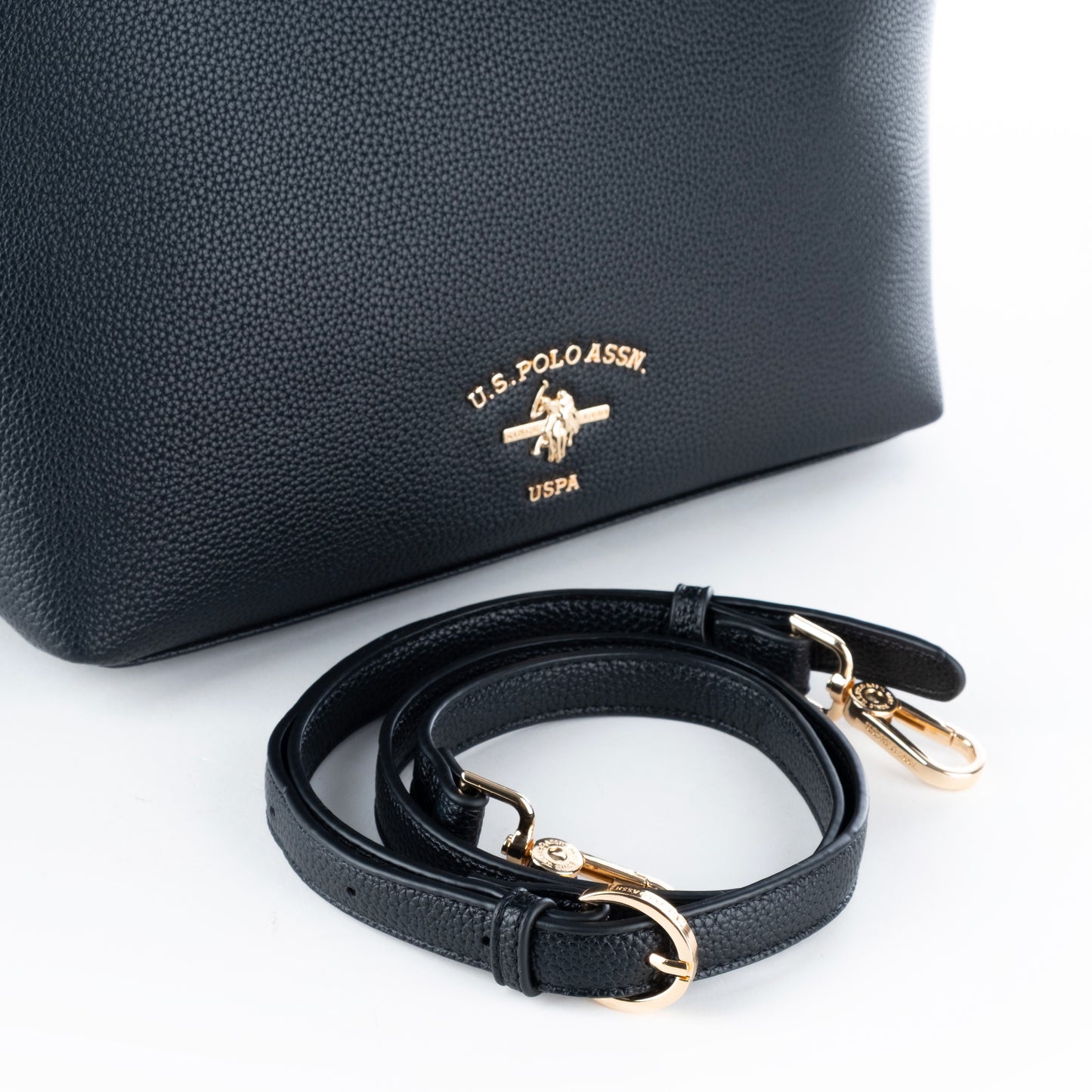 Bolsa Tote US Polo Preto Sofisticada