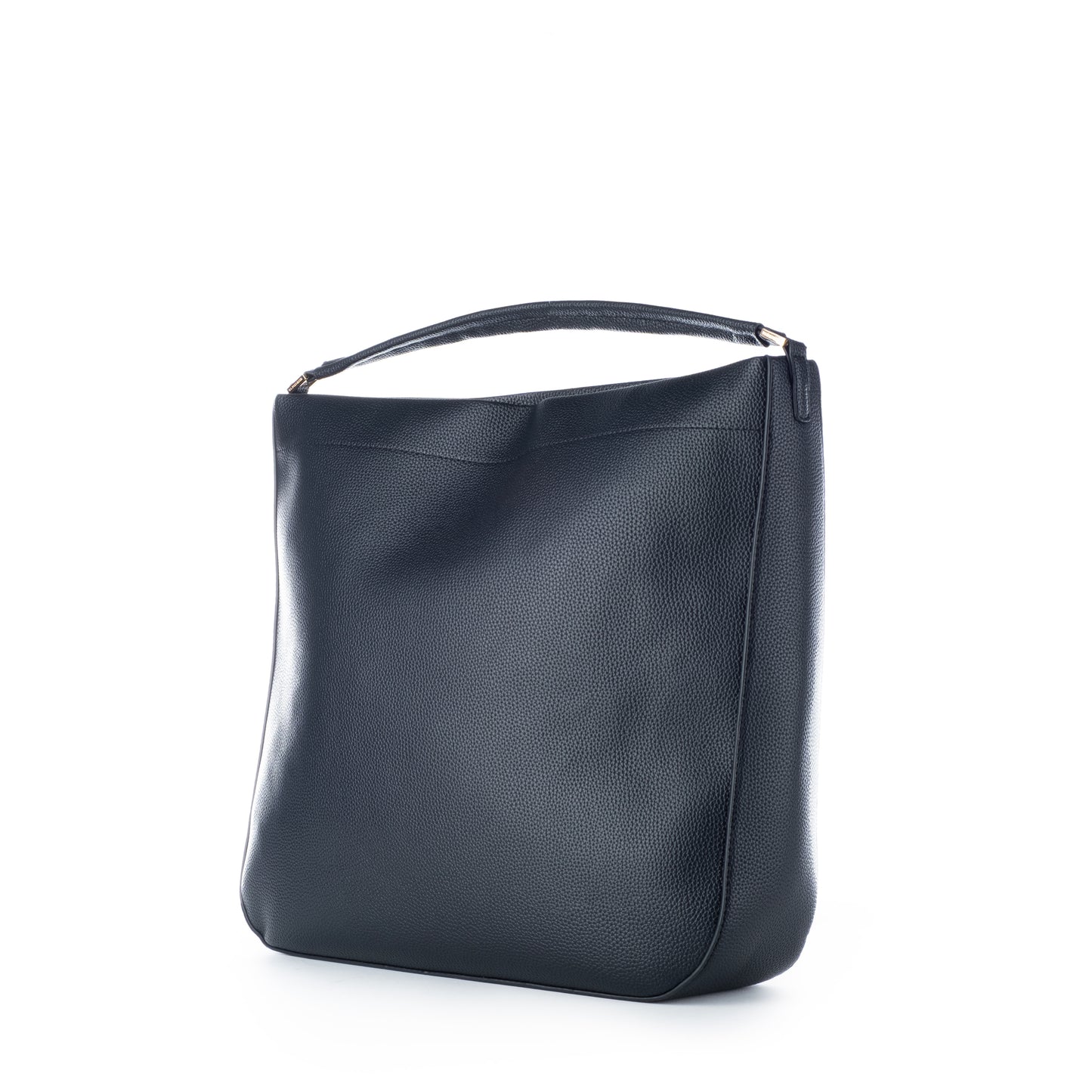 Bolsa de Ombro Us Polo Preta com Logo Dourado
