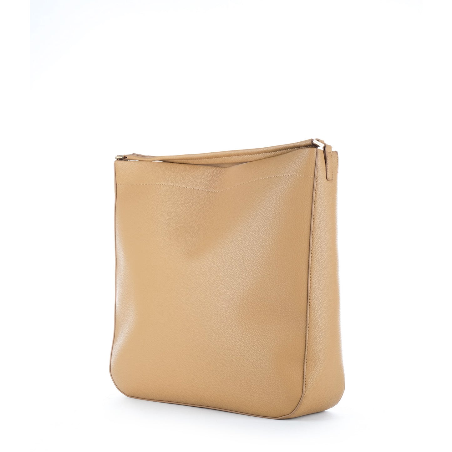 Bolsa de Ombro U.S. Polo Assn. Bege com Logótipo Dourado