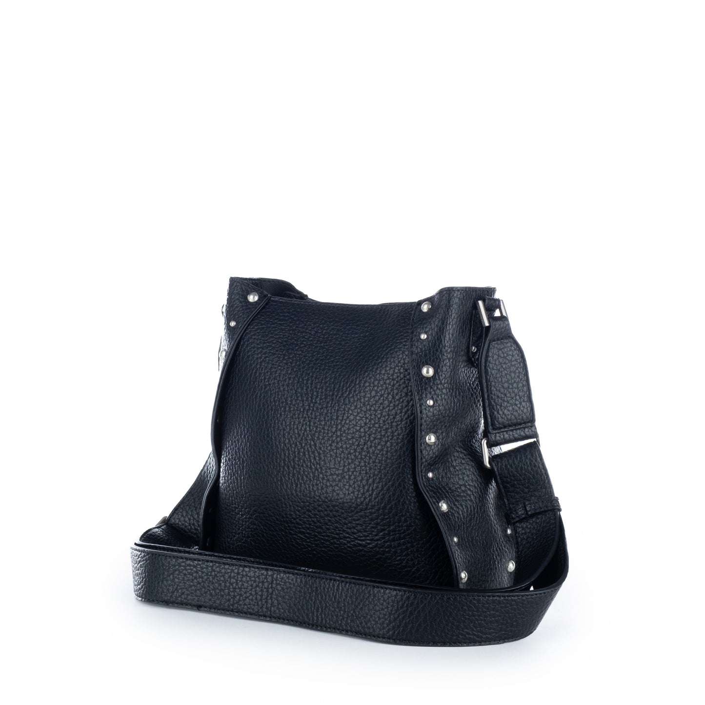 Bolsa Tiracolo Us Polo Preta com Detalhes Elegantes