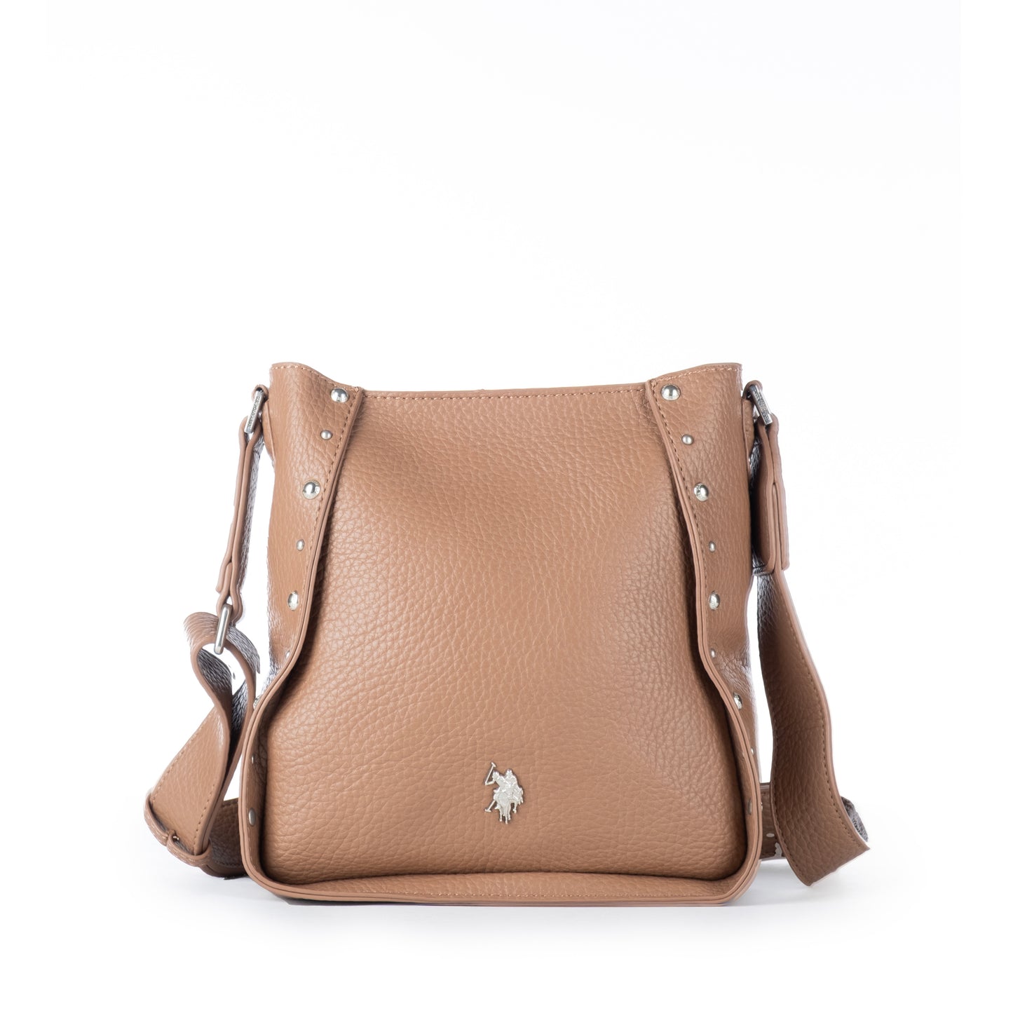 Bolsa Tiracolo Mulher US Polo em Castanho