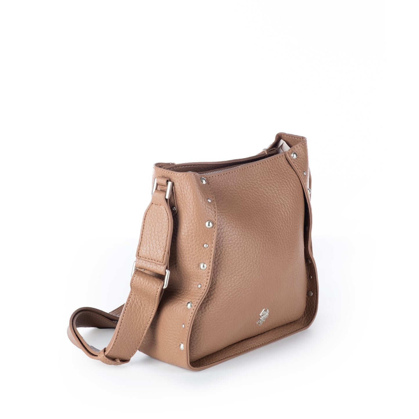 Bolsa Tiracolo Mulher US Polo em Castanho
