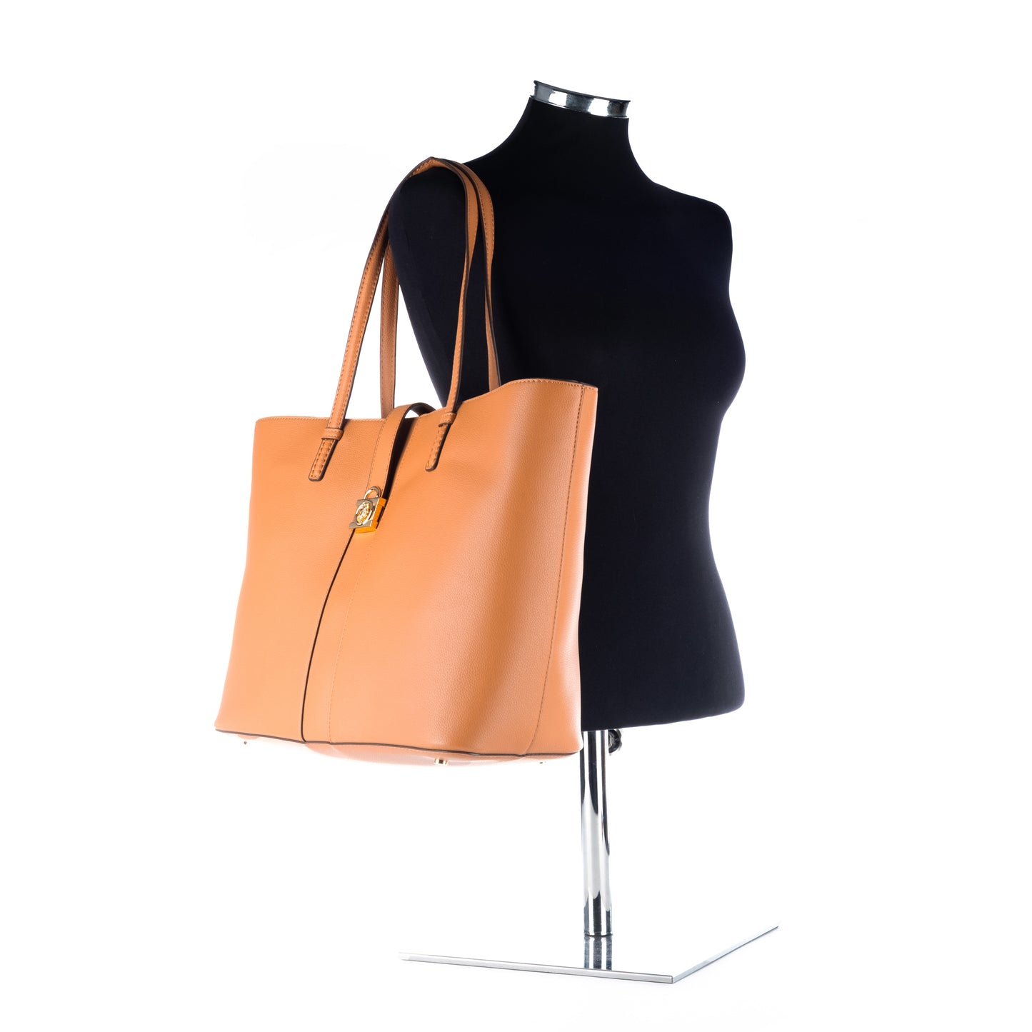 Bolsa Tote Us Polo Marrom com Detalhes Elegantes