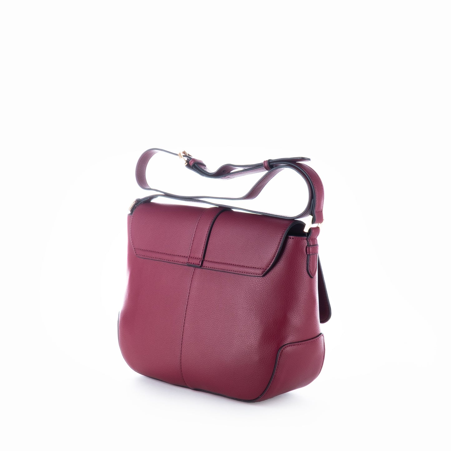 Bolsa Tiracolo US Polo Vinho com Fecho Metálico