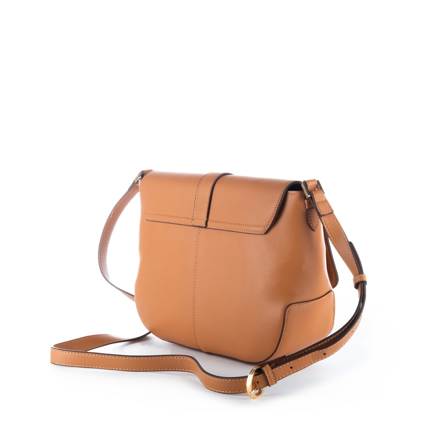 Bolsa Tiracolo US Polo Caramelo com Fecho Metálico