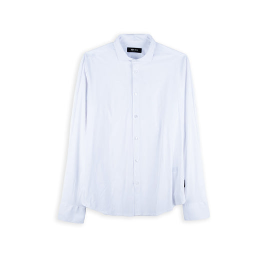 Camisa Homem Yes Zee Branca com Botões Frontais e Manga Comprida