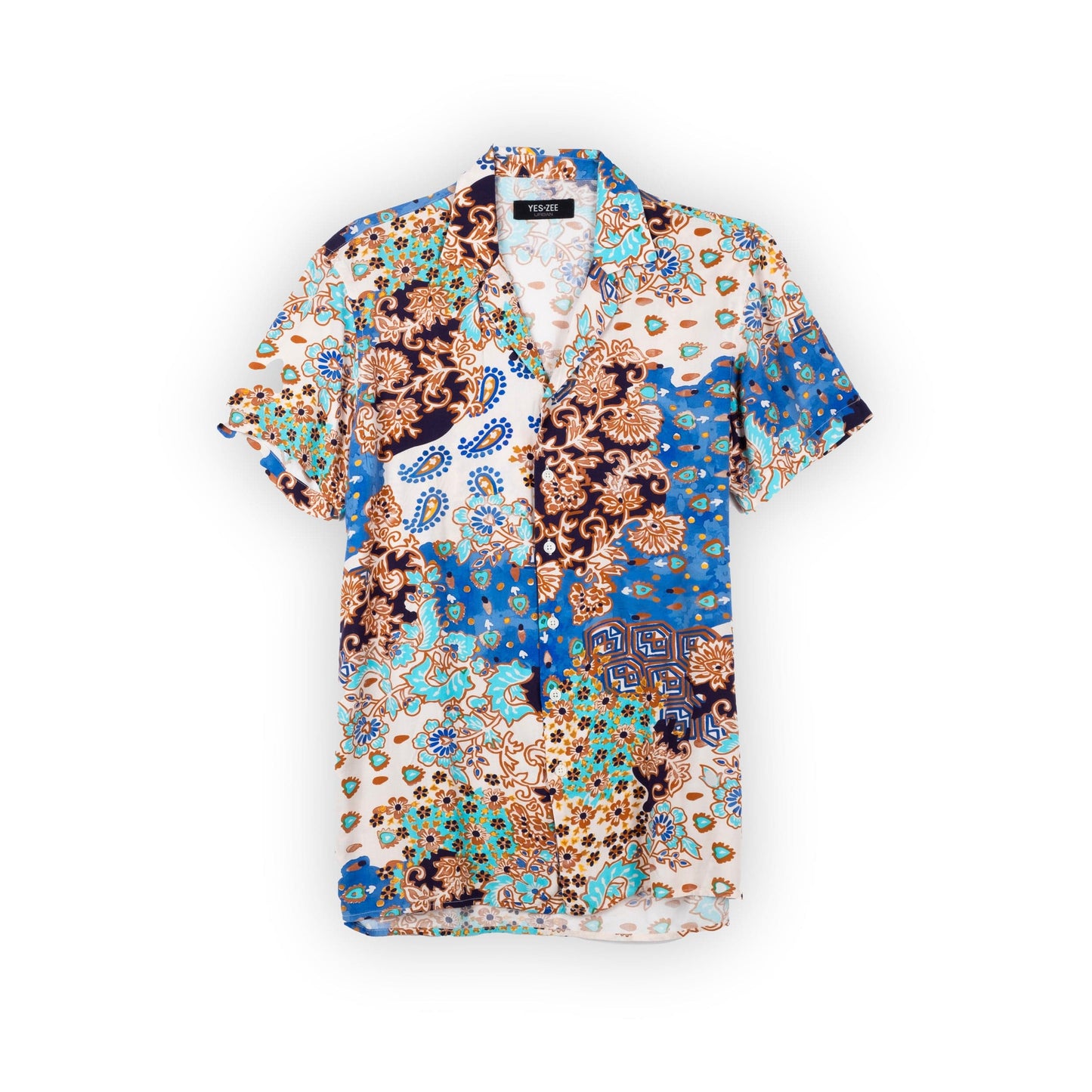 Camisa Homem Yes Zee Padrao Multicolor