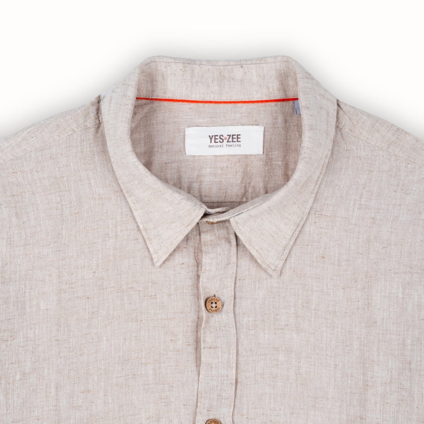 Camisa Homem Yes Zee Bege