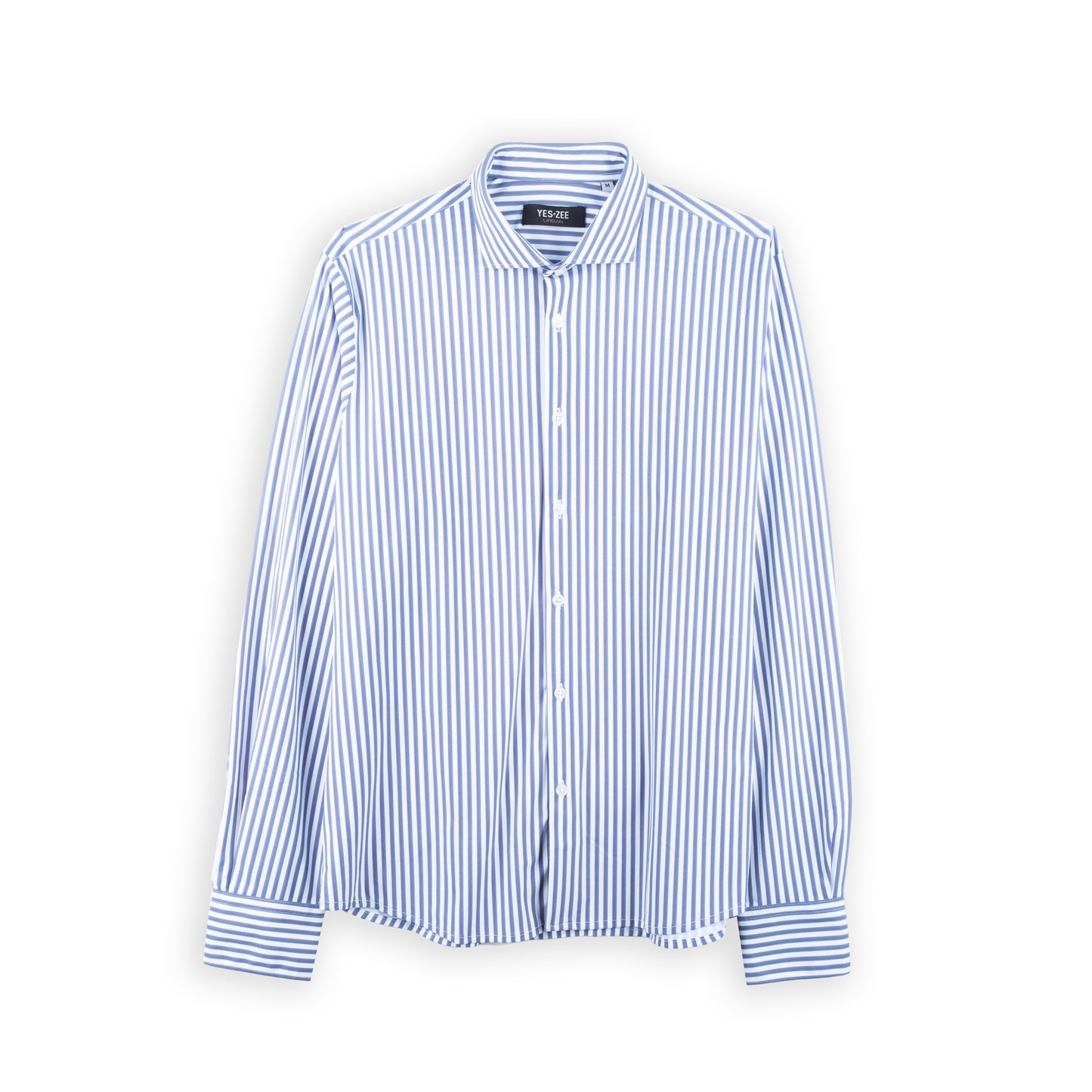 Camisa Homem Yes Zee em Azul e Branco