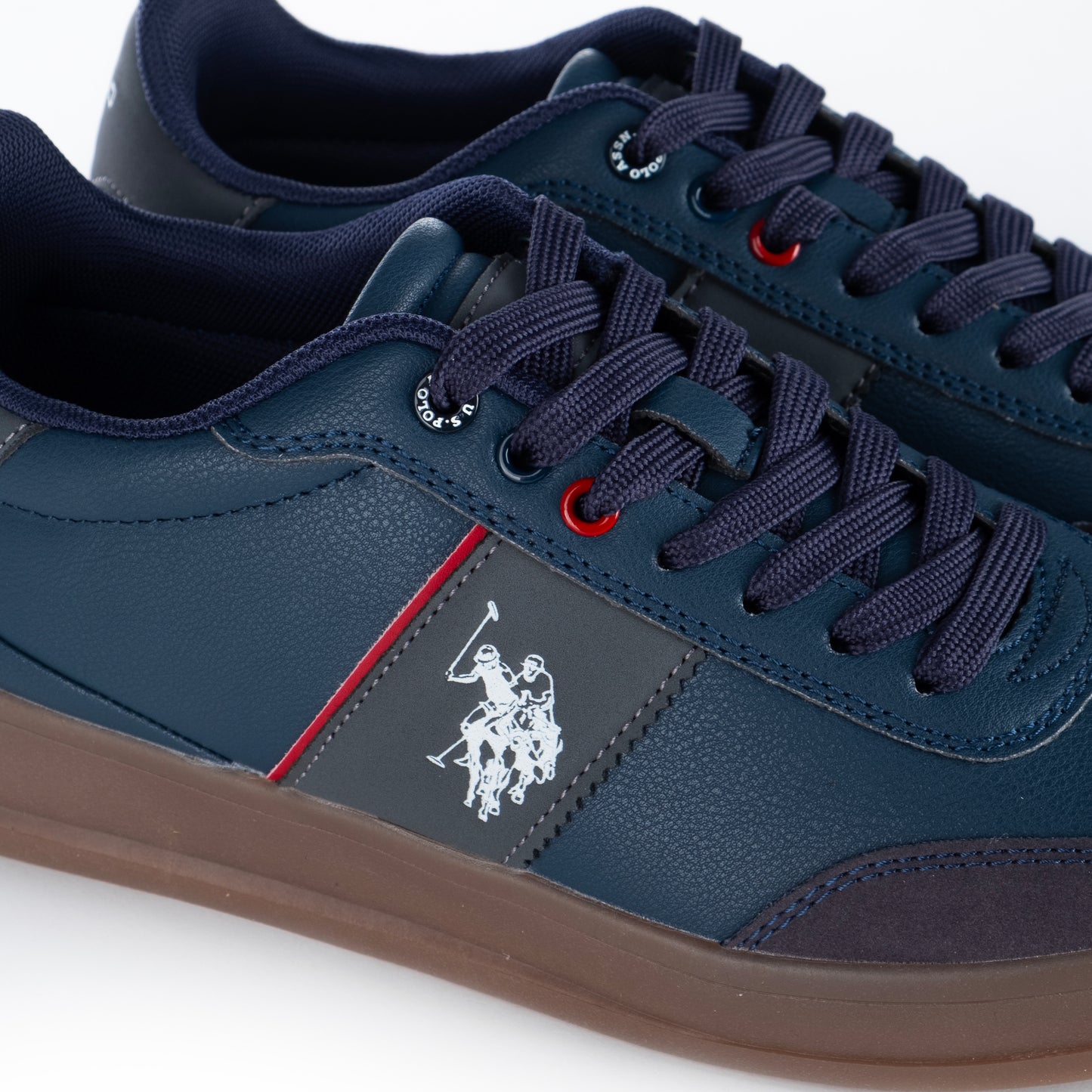 Ténis Homem Us Polo Azul com Detalhes