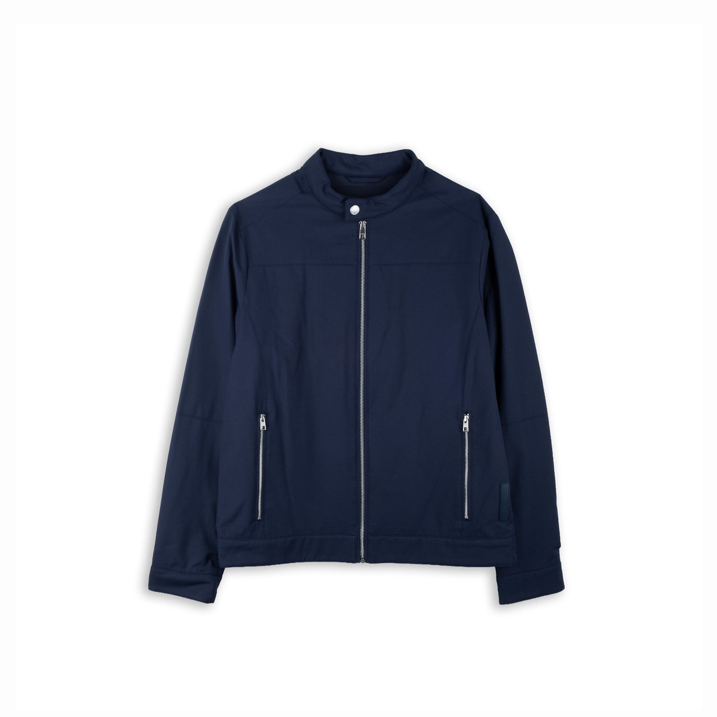 Casaco Homem Michael Kors Azul Marinho com Fecho Frontal e Gola Alta