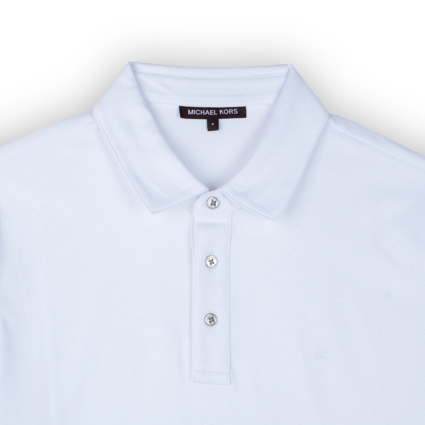 Masculino Polo Michael Kors Branco Clássico