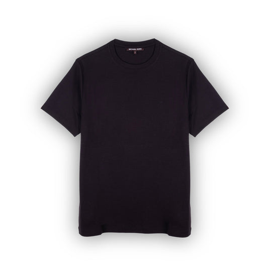 T-Shirt Masculina Michael Kors Preta com Detalhes Modernos