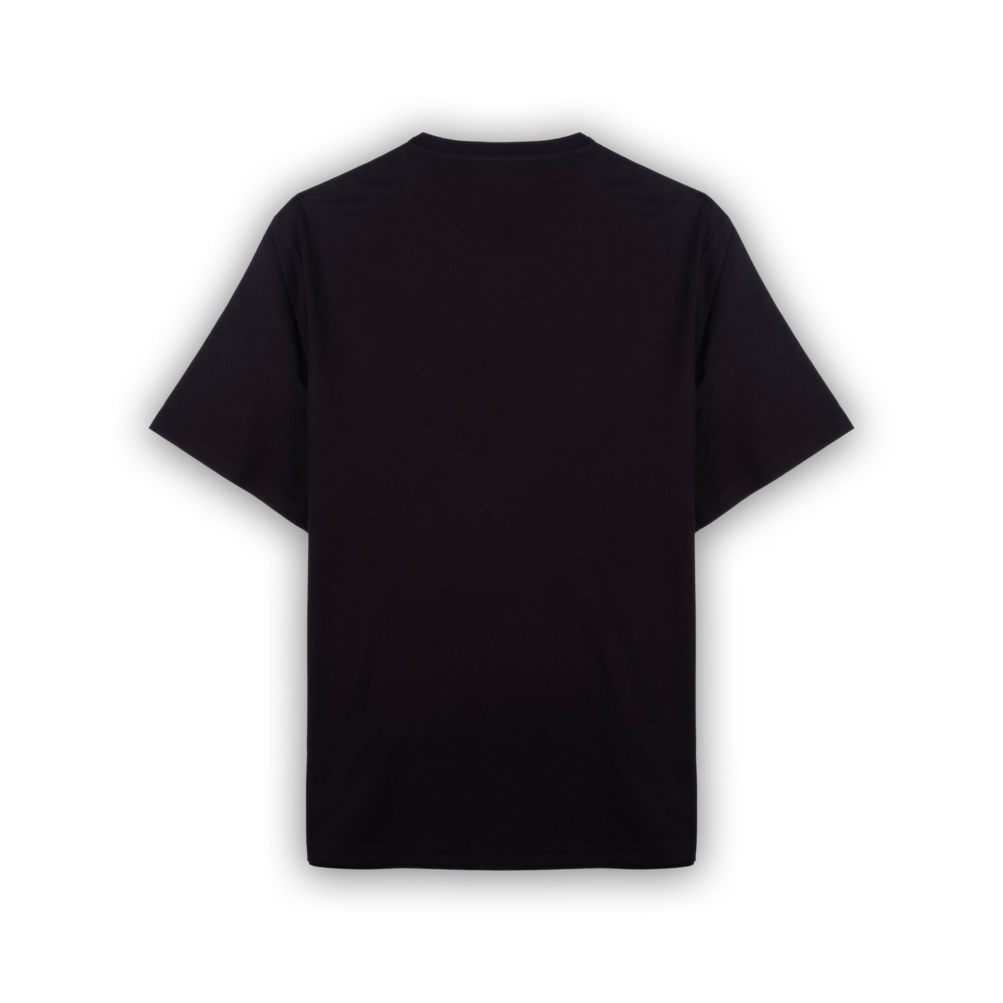T-shirt Homem Michael Kors Preto com Padrão Geométrico Horizontal e Logo