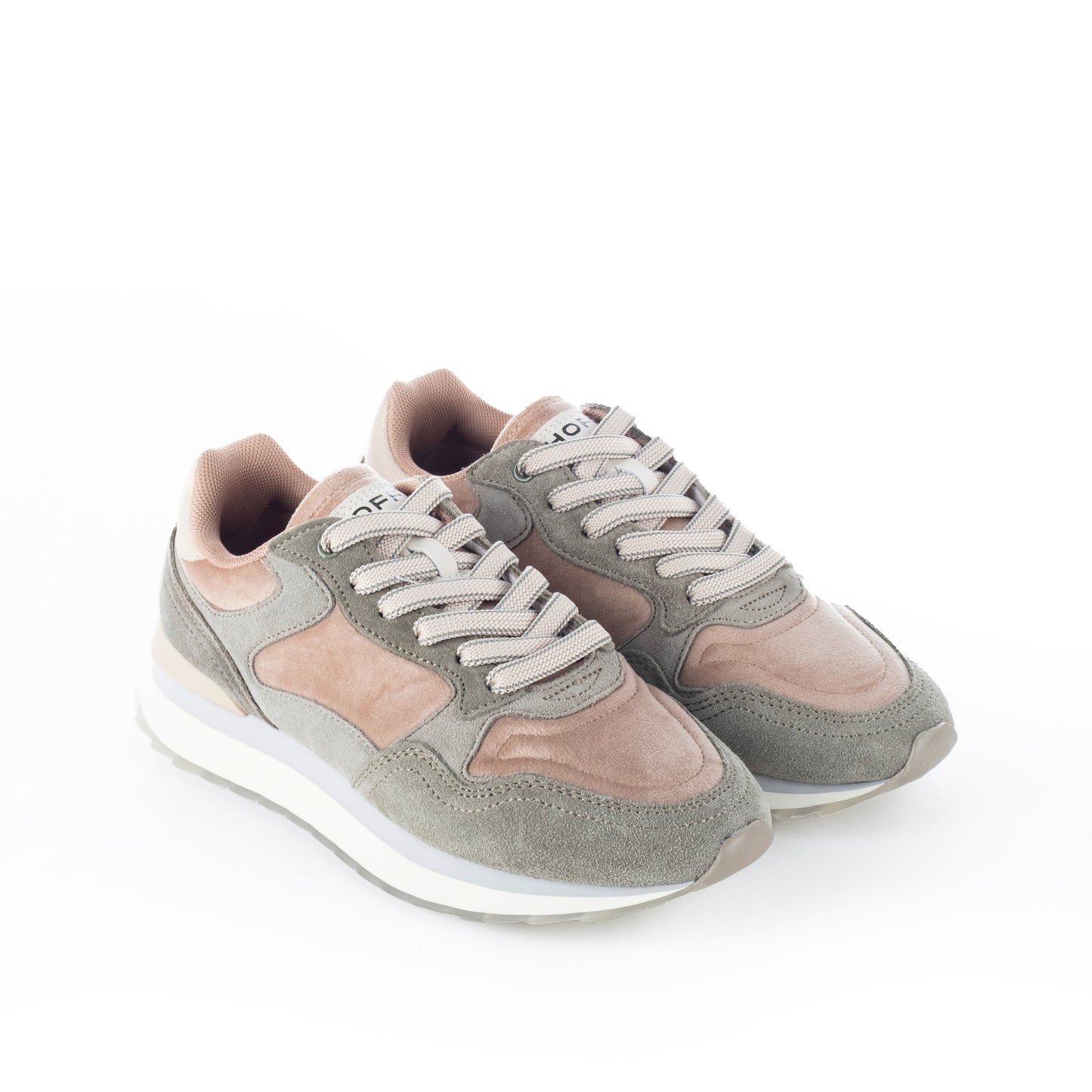 Ténis Mulher Hoff City Mexico Cinza e Bege