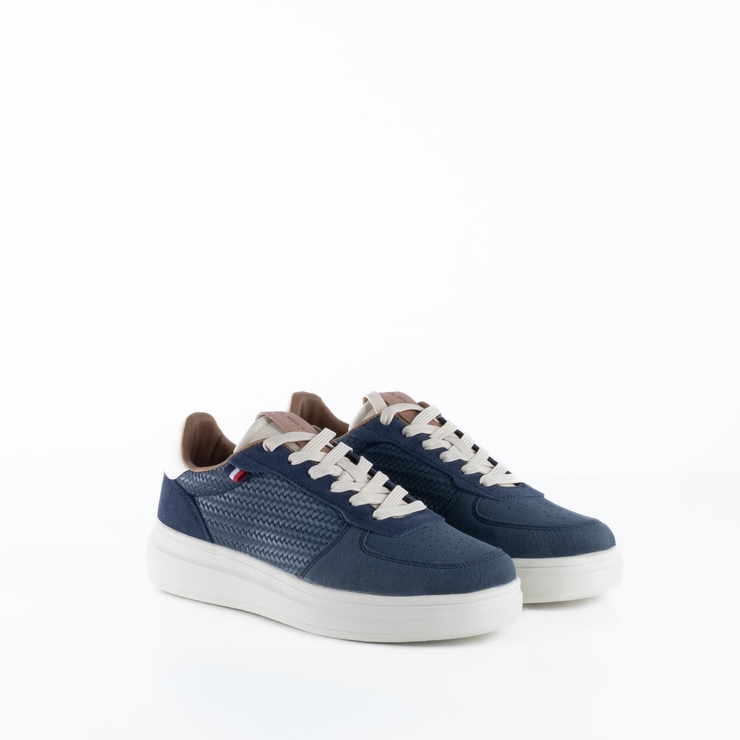 Ténis Homem US Polo Azul e Bege