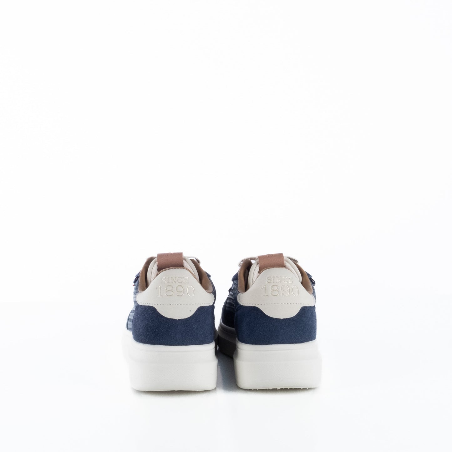 Ténis Homem US Polo Azul e Bege